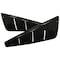 Spec-D Tuning 05-09 Ford Mustang Quarter Window Louver, WLUQ-MST05A WLUQ-MST05A - alternate 1